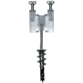 1 In. Wall Monorail Standoff Satin Nickel Finish