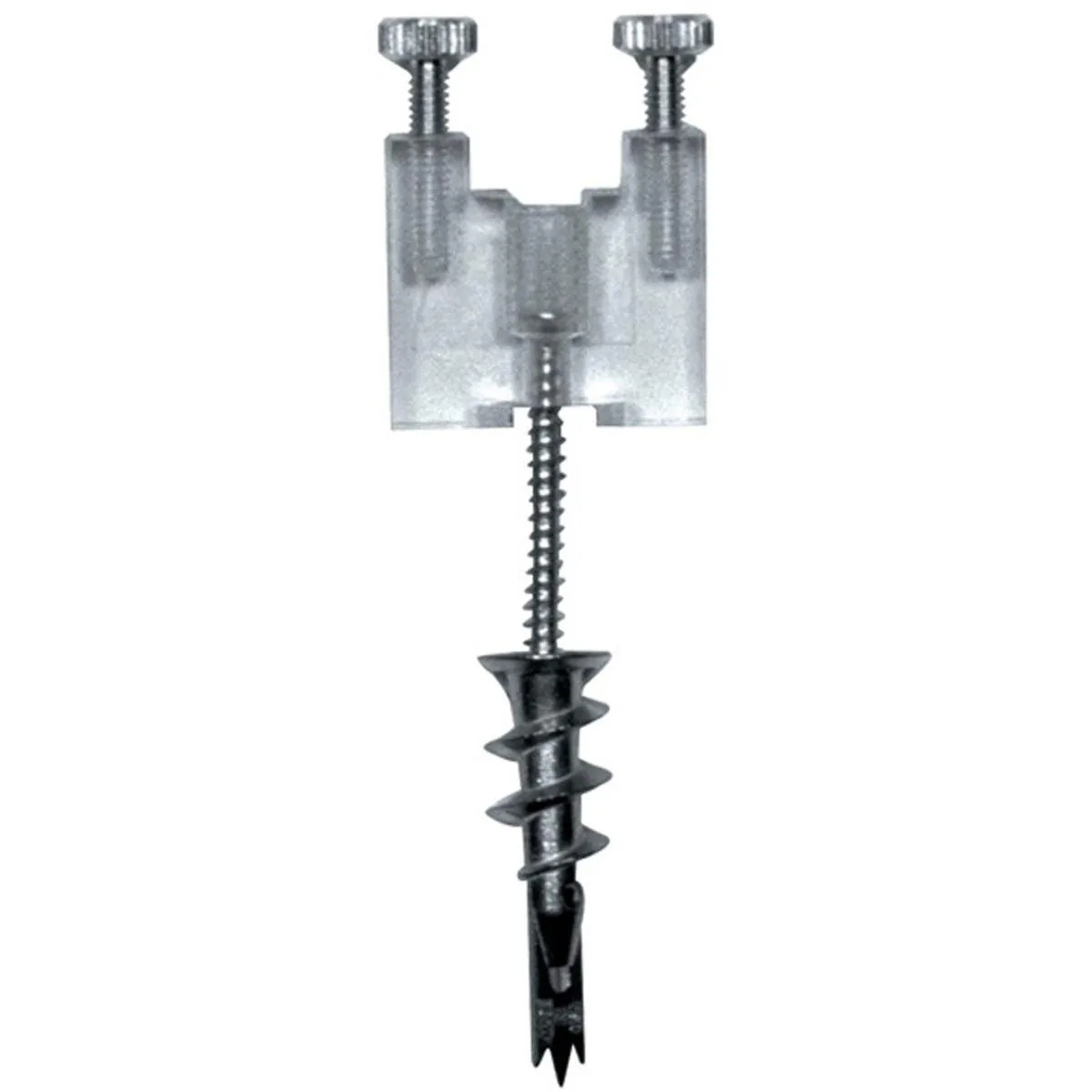 1 In. Wall Monorail Standoff Satin Nickel Finish