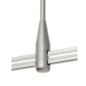 12 In. Monorail Rigid Standoff Satin Nickel Finish