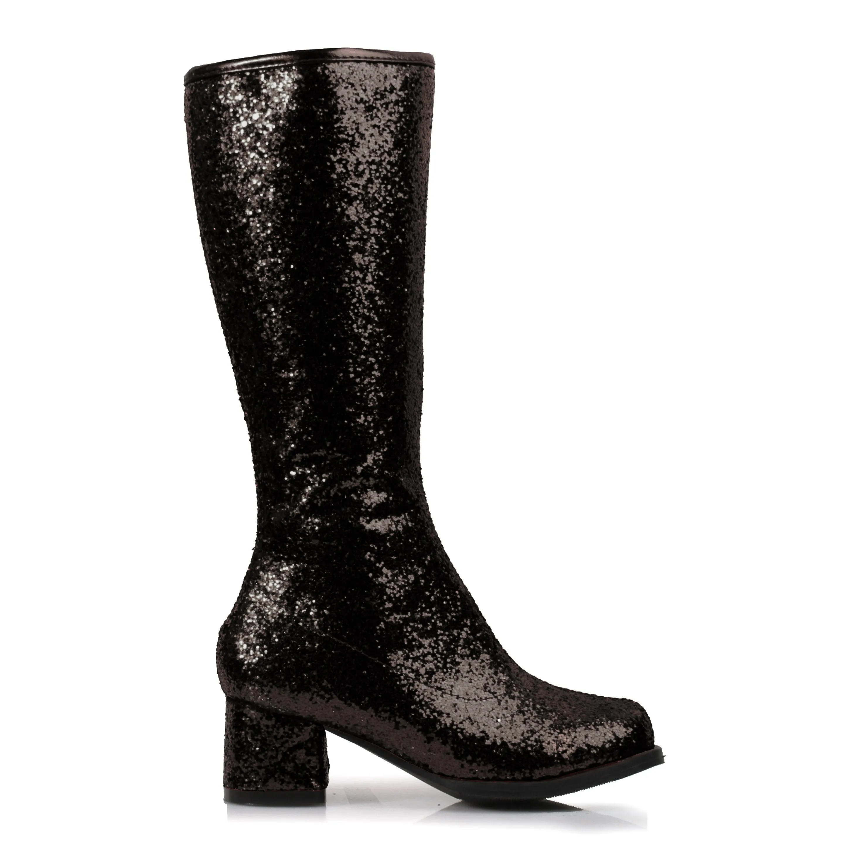 175-DORA-G 1.75" Heel Childrens Glitter Gogo Boot.