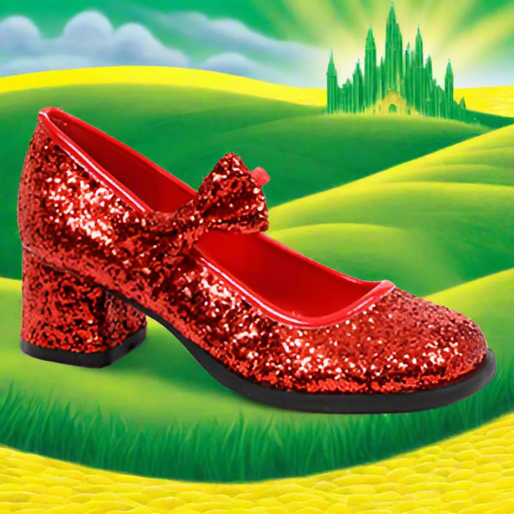 175-HARMONY 1.75" Heel Glitter Maryjane Childrens