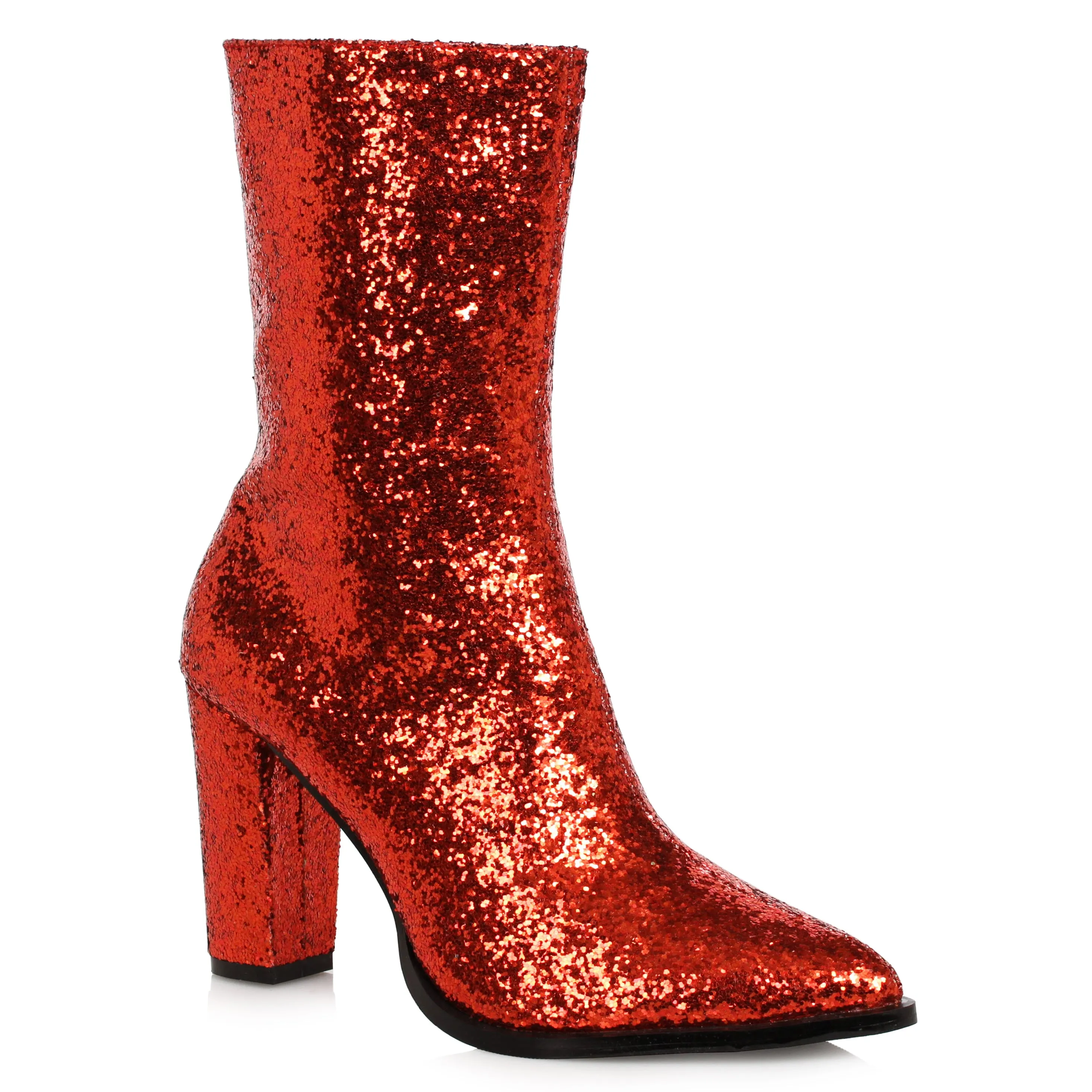 325-FRESCA 3" Womens Glitter Gogo Calf Boot