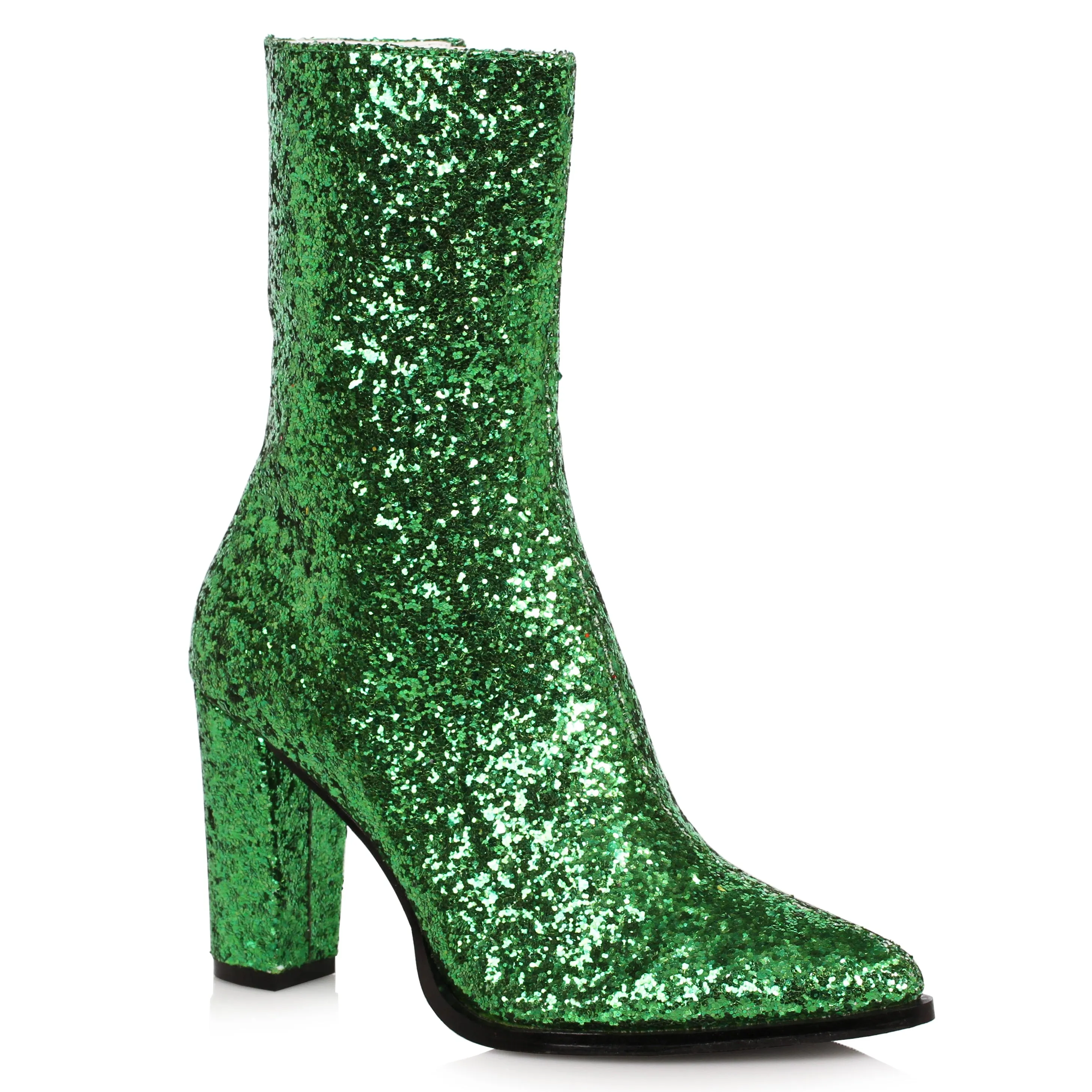 325-FRESCA 3" Womens Glitter Gogo Calf Boot