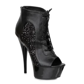 609-NICKY 6" Booty With Glitter Detail