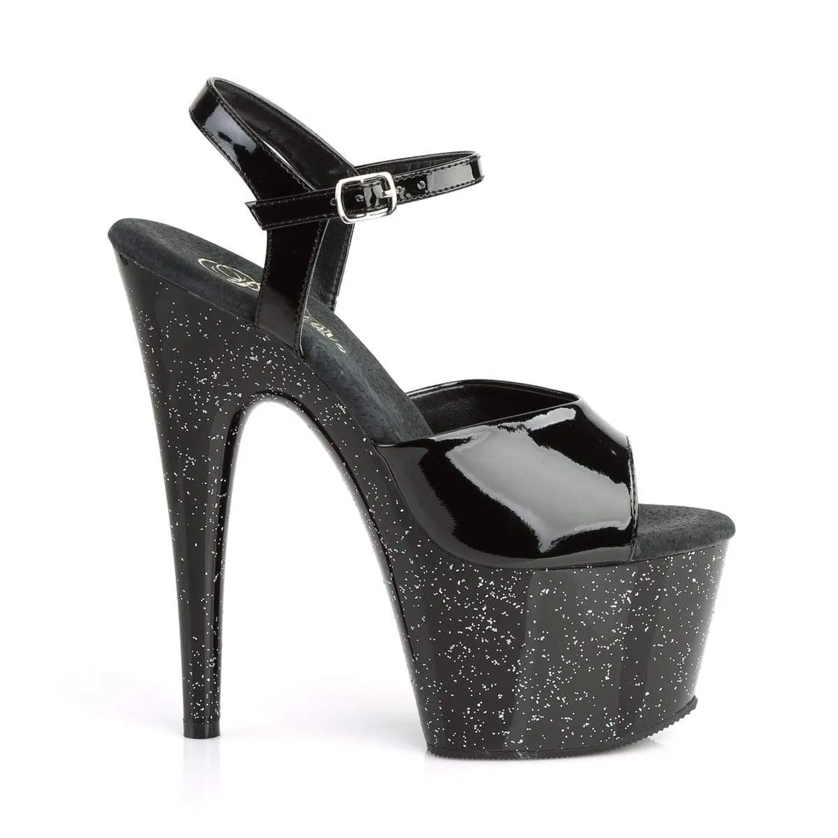 Adore 709MG Black Pat./Glitter