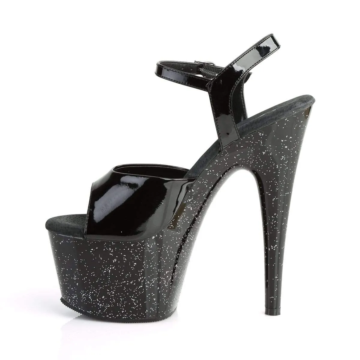 Adore 709MG Black Pat./Glitter