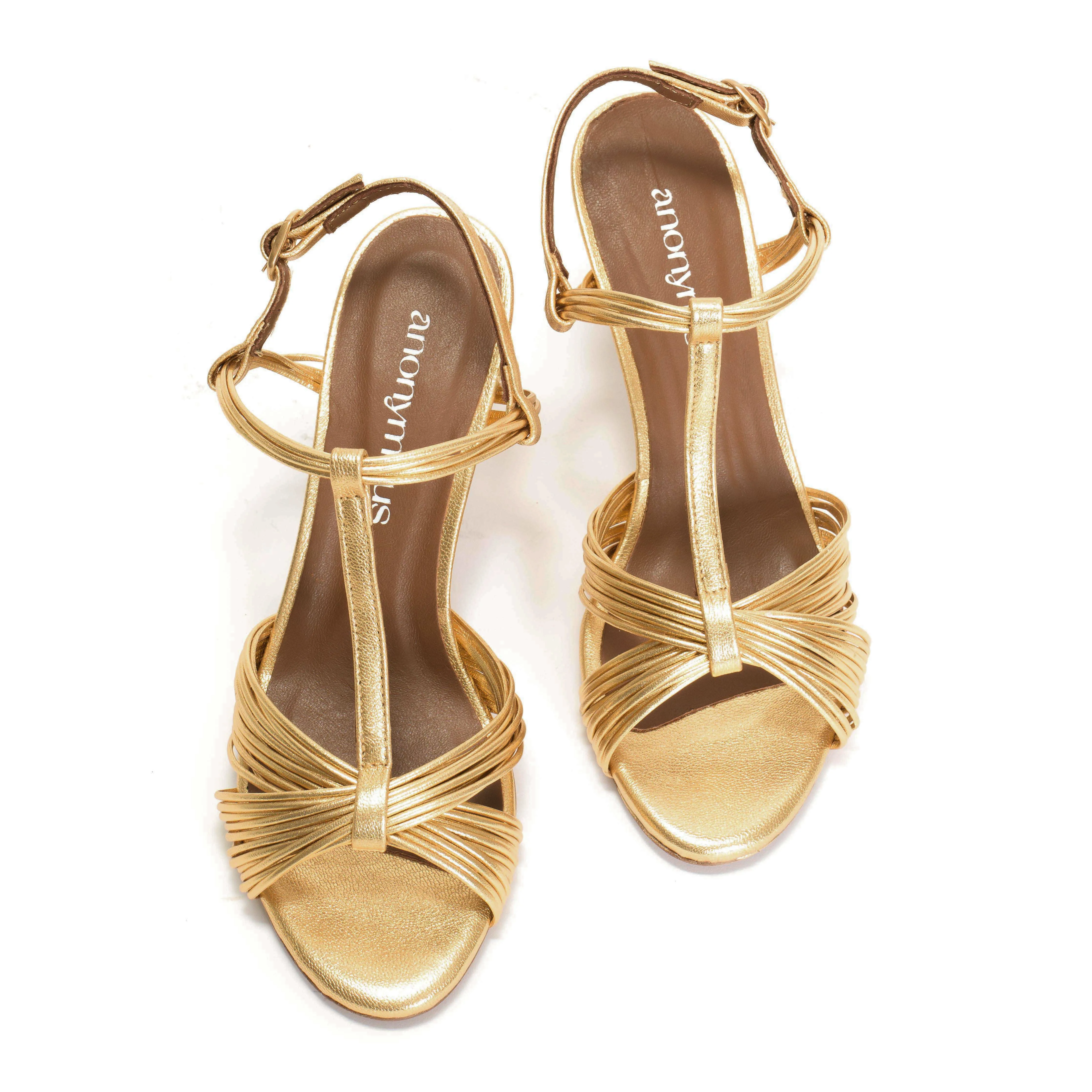 Alessandra 75 Metallic goat Gold