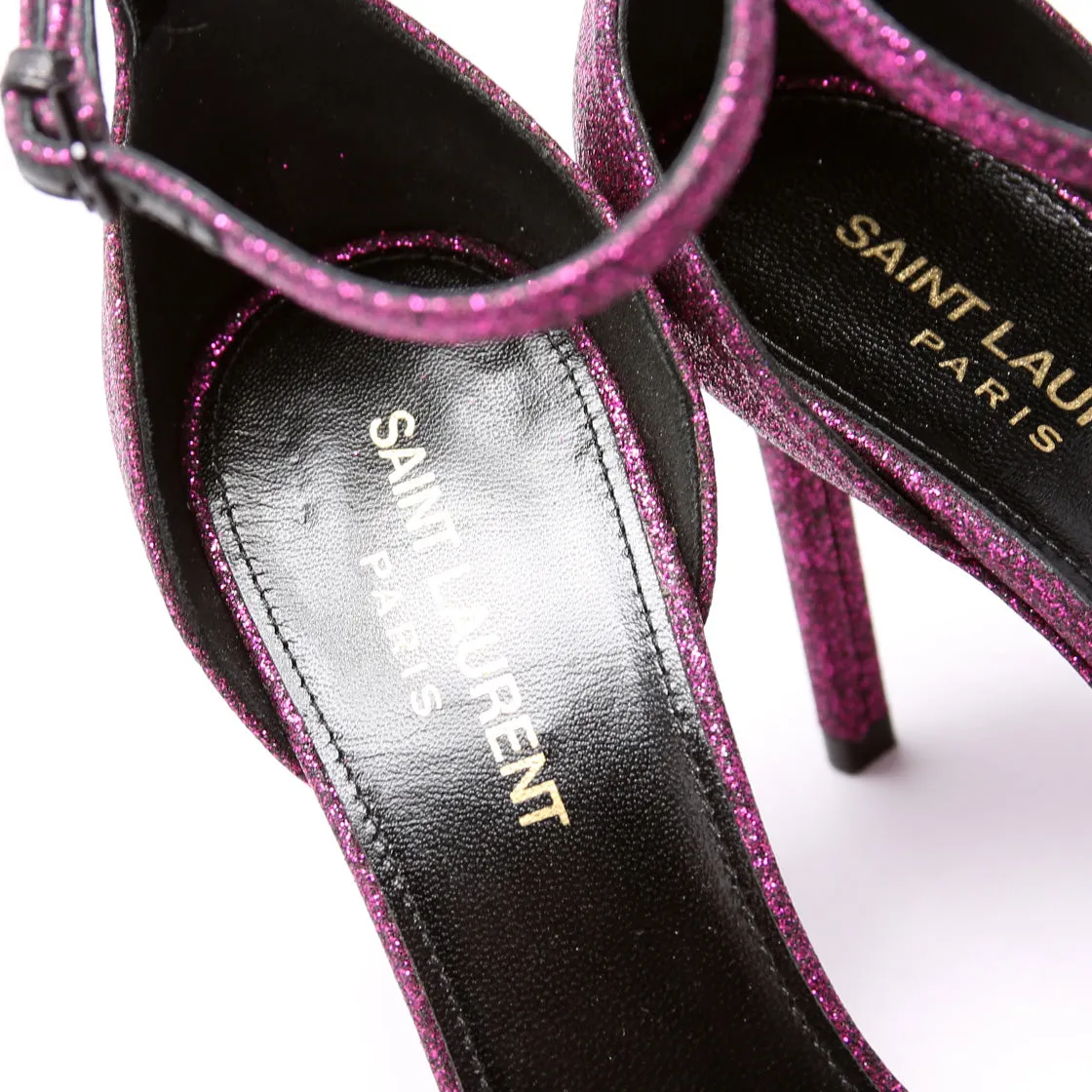 Amber Glitter Heels Size 37