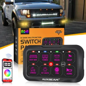 AR-800 Multifunction RGB Switch Panel with Bluetooth Controlled & 47 Inch Extension Cable(Optional) for Chevrolet Silverado