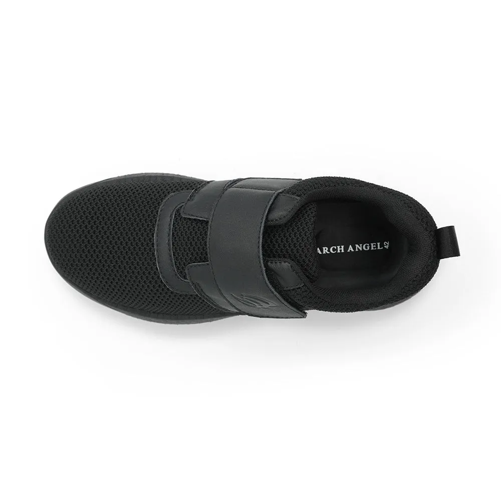 Arch Angel Tokyo 250309 -with velcro straps that provide effortless convenience and ensure quick and secure fit. (Black)