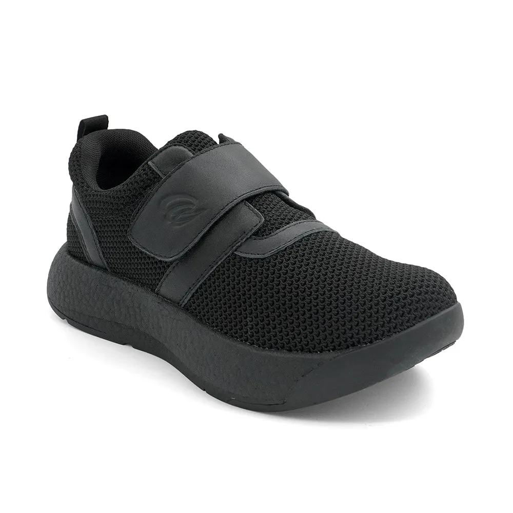 Arch Angel Tokyo 250309 -with velcro straps that provide effortless convenience and ensure quick and secure fit. (Black)