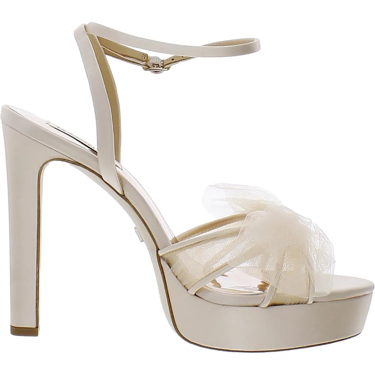 Badgley Mischka Womens Sophie  Knot-Front Dressy Heels
