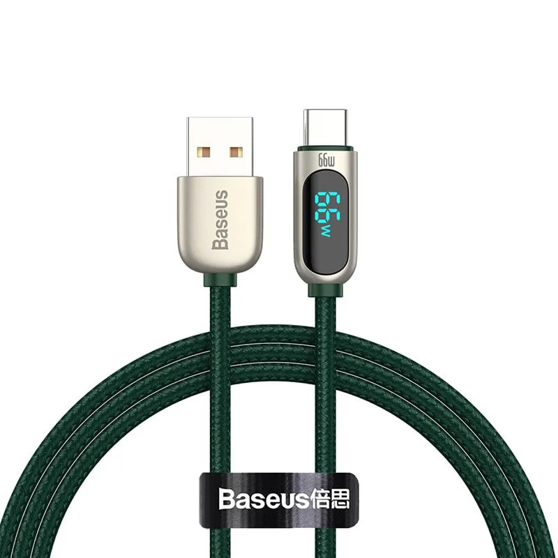 Baseus PD 100W/66W USB C Cable for MacBook 2021 Fast Charging Type C Cable For Xiaomi Samsung Data Wire Phone Charging Cable