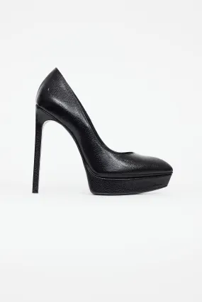Black Patent Leather Janis Pump