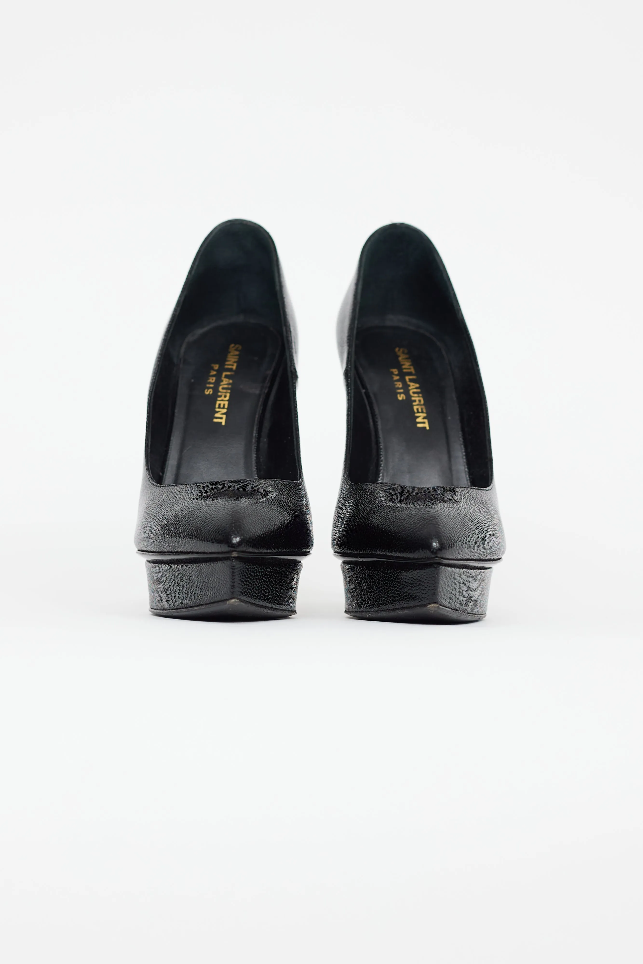 Black Patent Leather Janis Pump
