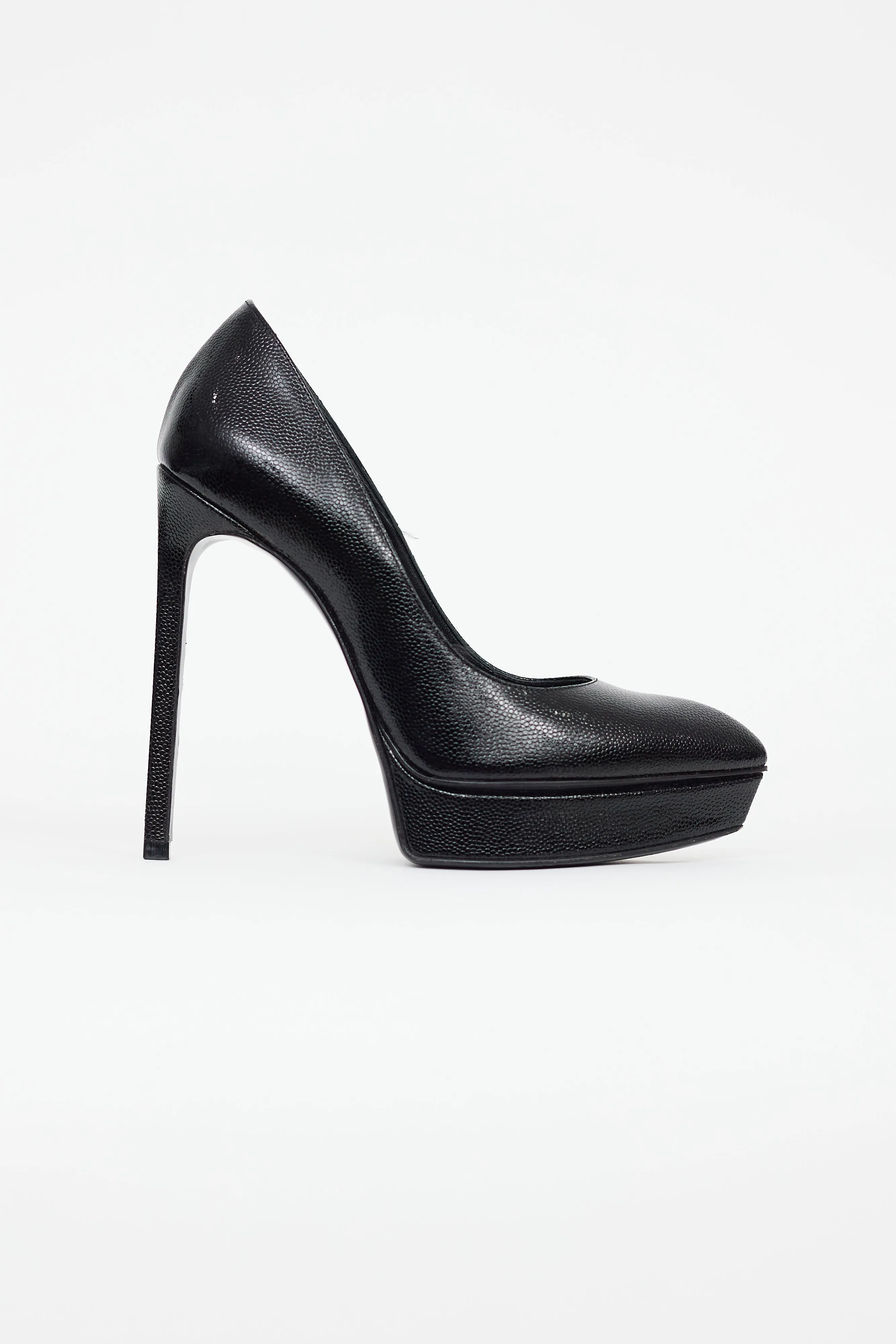 Black Patent Leather Janis Pump