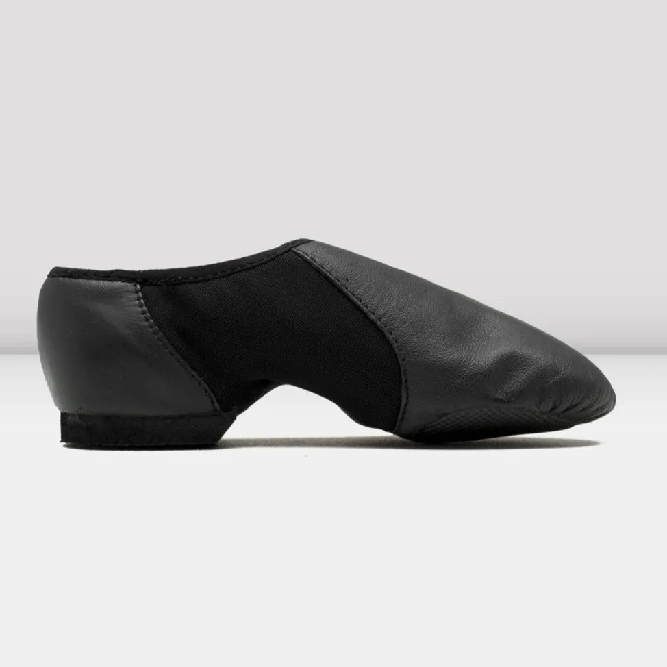 Bloch Ladies' Black Neo-Flex Slip On Leather Jazz Shoe
