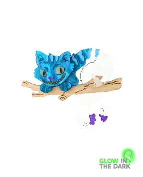 Cheshire Cat Brooch -Glow in the Dark-