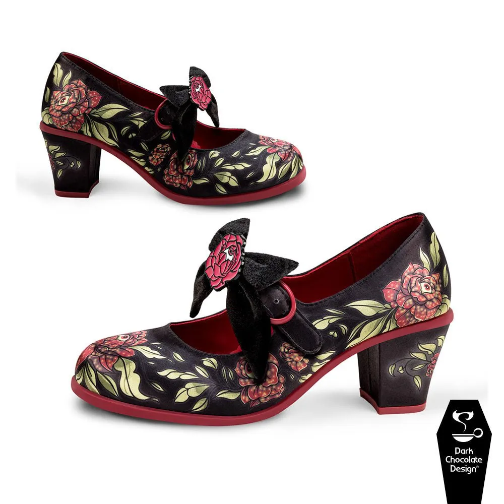 Chocolaticas® ROSE OF LIFE Women's Mary Jane Pump