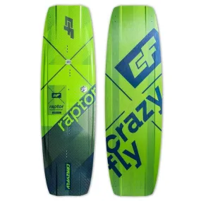 Crazyfly Raptor Kiteboard 137cm x 41 inc Hexa Pads