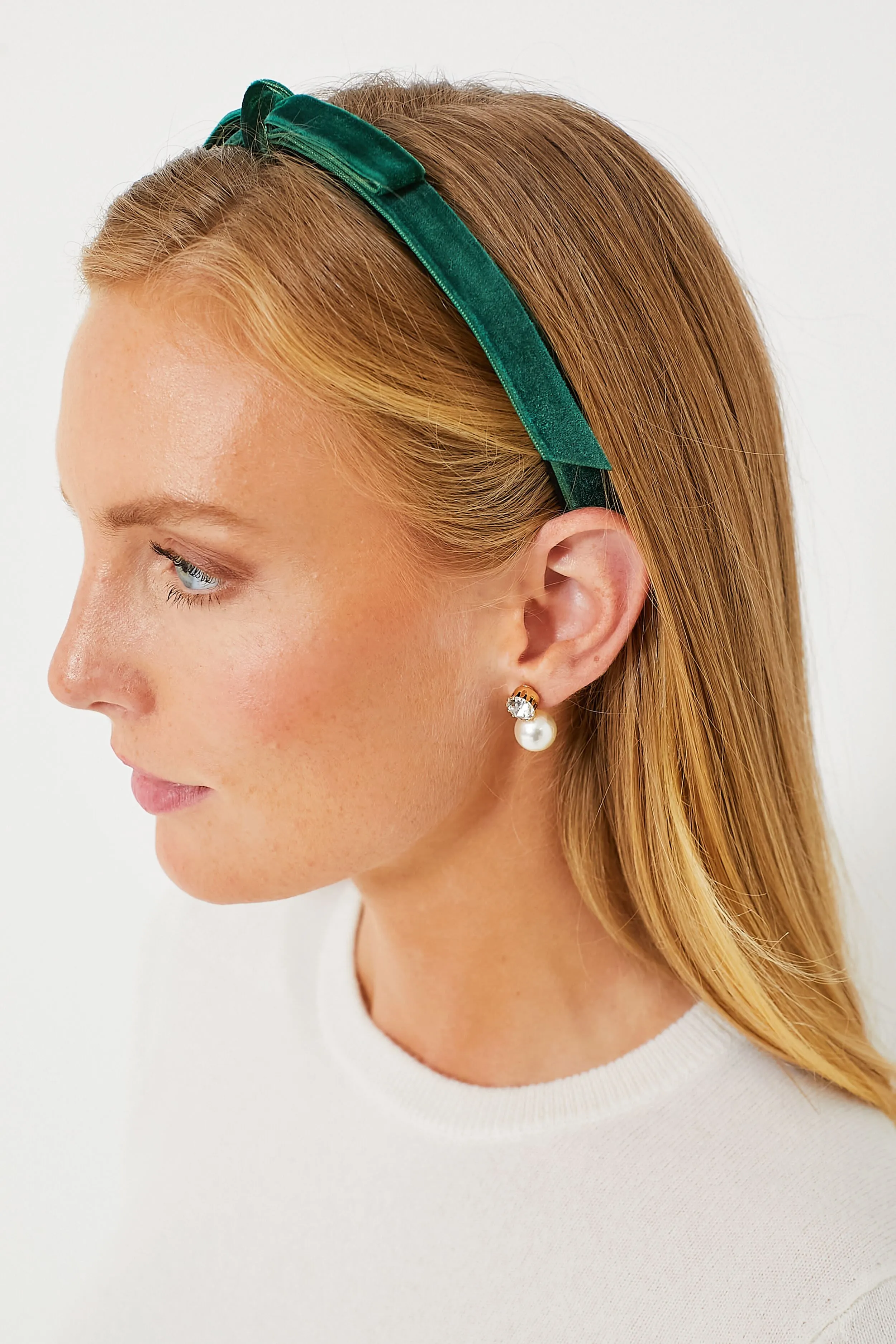 Crystal Antique Gold Ines Earrings