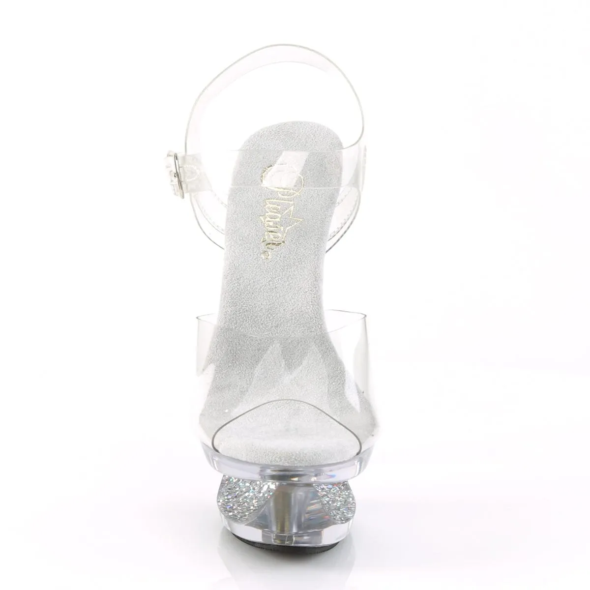 ECLIPSE-608GT Clear/Silver Multi Glitter-Clear