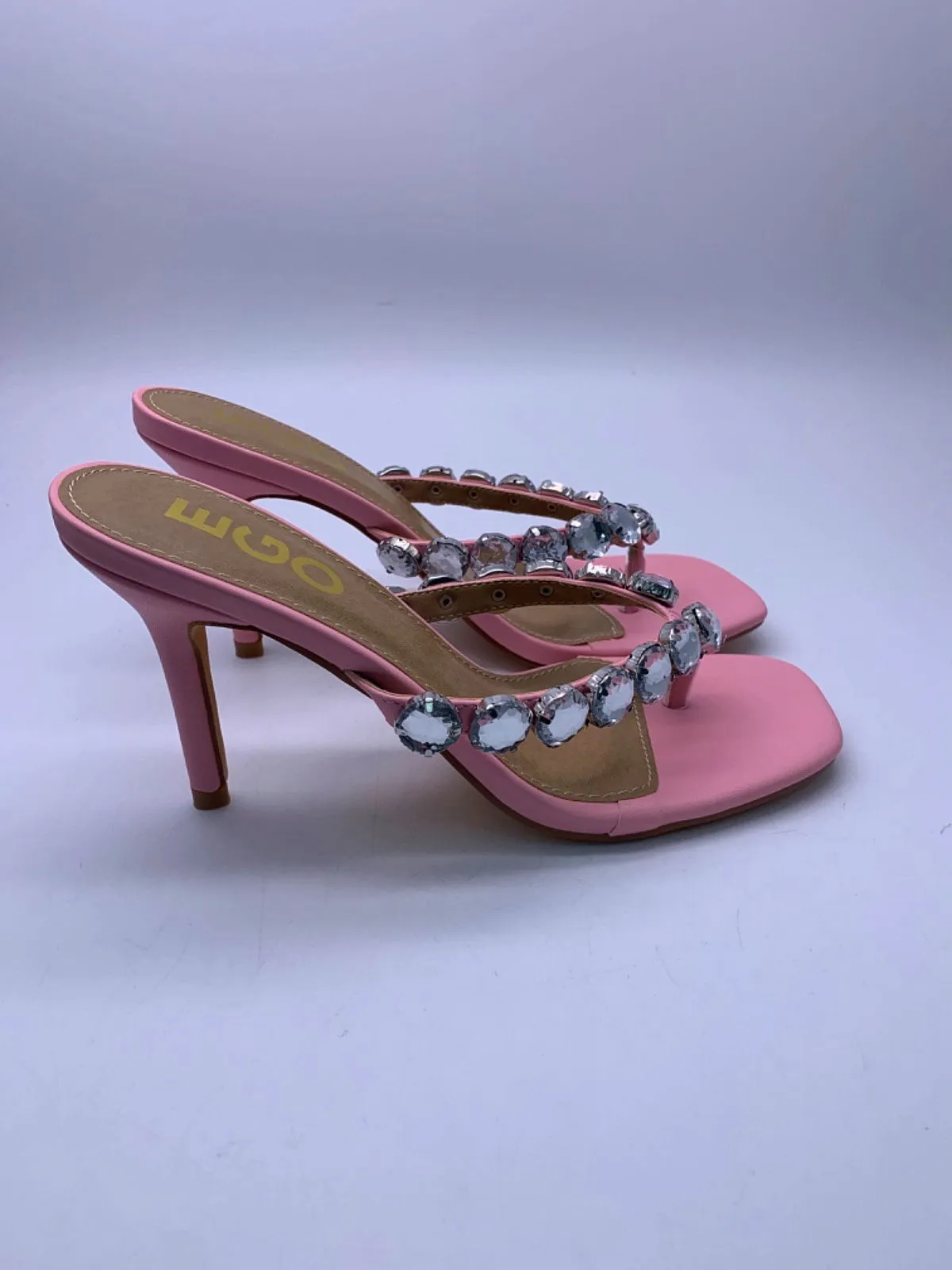 Ego Pink Maybourne Embellished Heels EU 37 UK 4