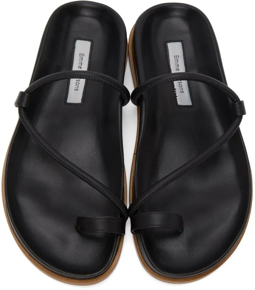 Emme Parsons Black Bari Sandals
