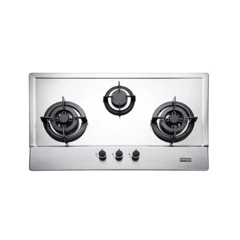 Europace  EBH3391U LPG Otimmo 3 Burner 90cm Slim Built-in Gas Hob Cooker  (Stainless Steel)