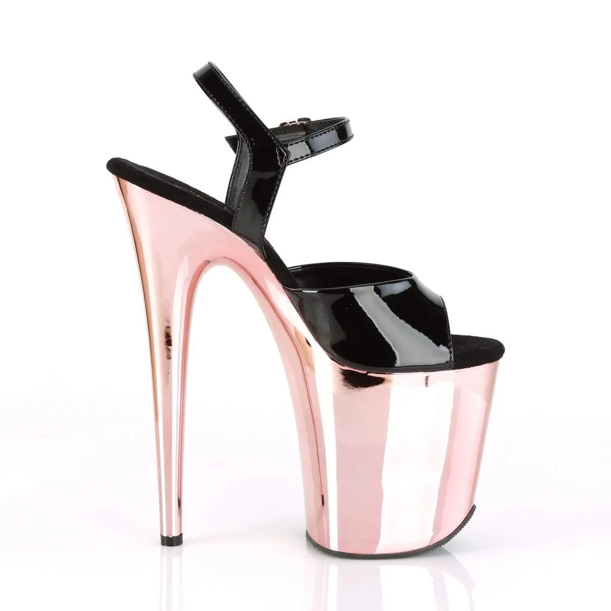 Flamingo 809 Black Pat./Rose Gold Chrome
