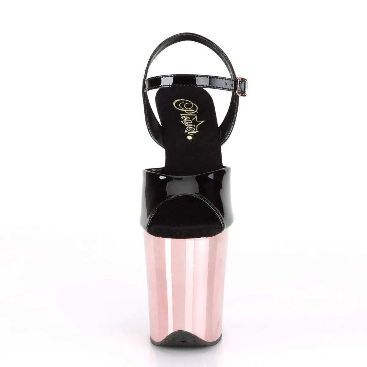Flamingo 809 Black Pat./Rose Gold Chrome