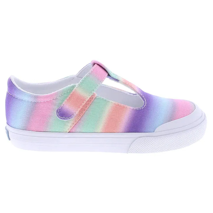Footmates Drew T-Strap Canvas Sneaker