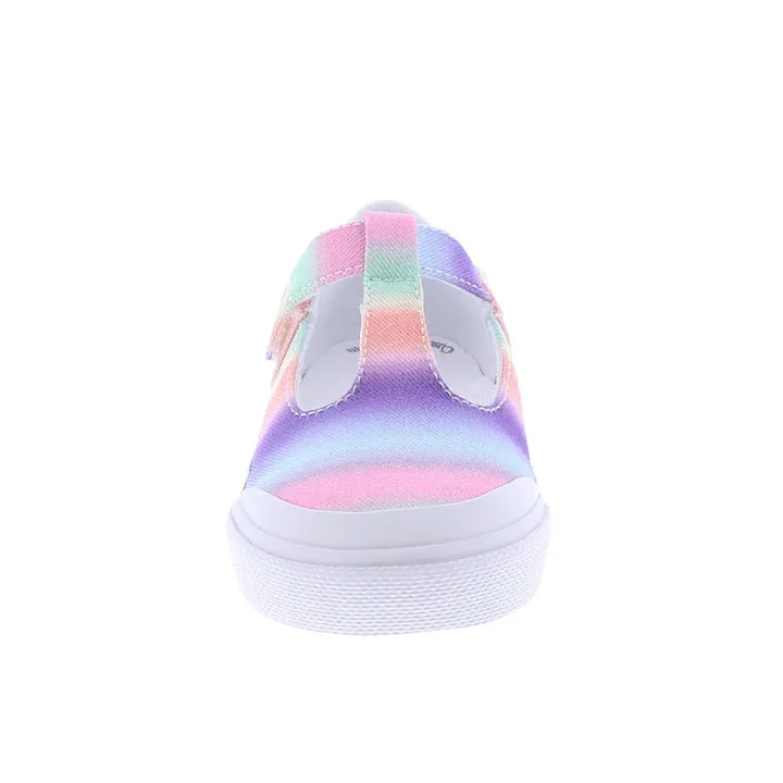 Footmates Drew T-Strap Canvas Sneaker
