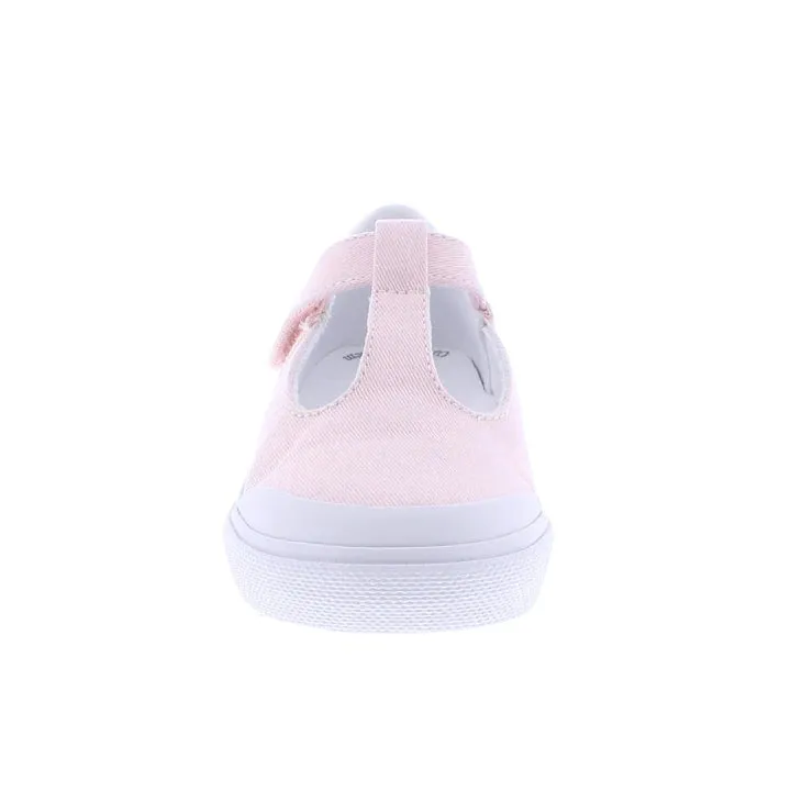 Footmates Drew T-Strap Canvas Sneaker