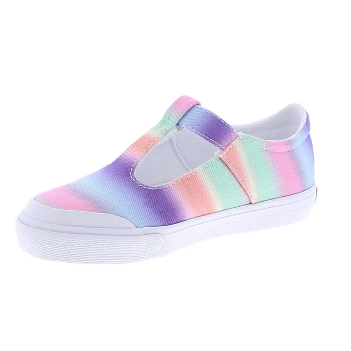 Footmates Drew T-Strap Canvas Sneaker