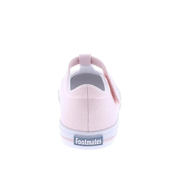 Footmates Drew T-Strap Canvas Sneaker