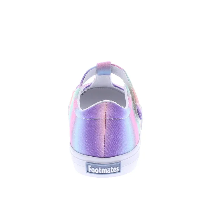 Footmates Drew T-Strap Canvas Sneaker