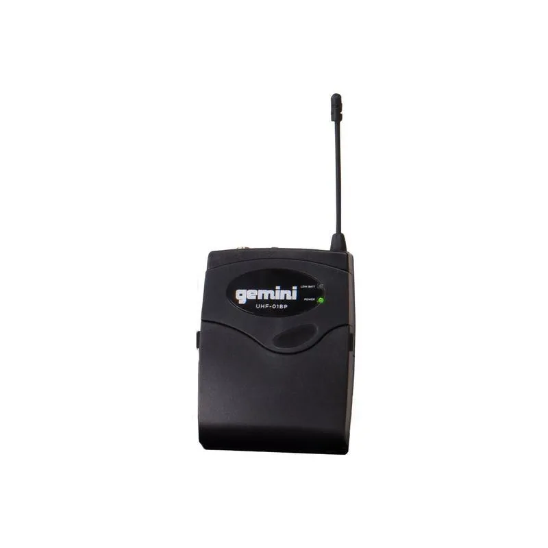 Gemini UHF-01HL Single Channel Wireless System with Headset & Lavalier Microphone