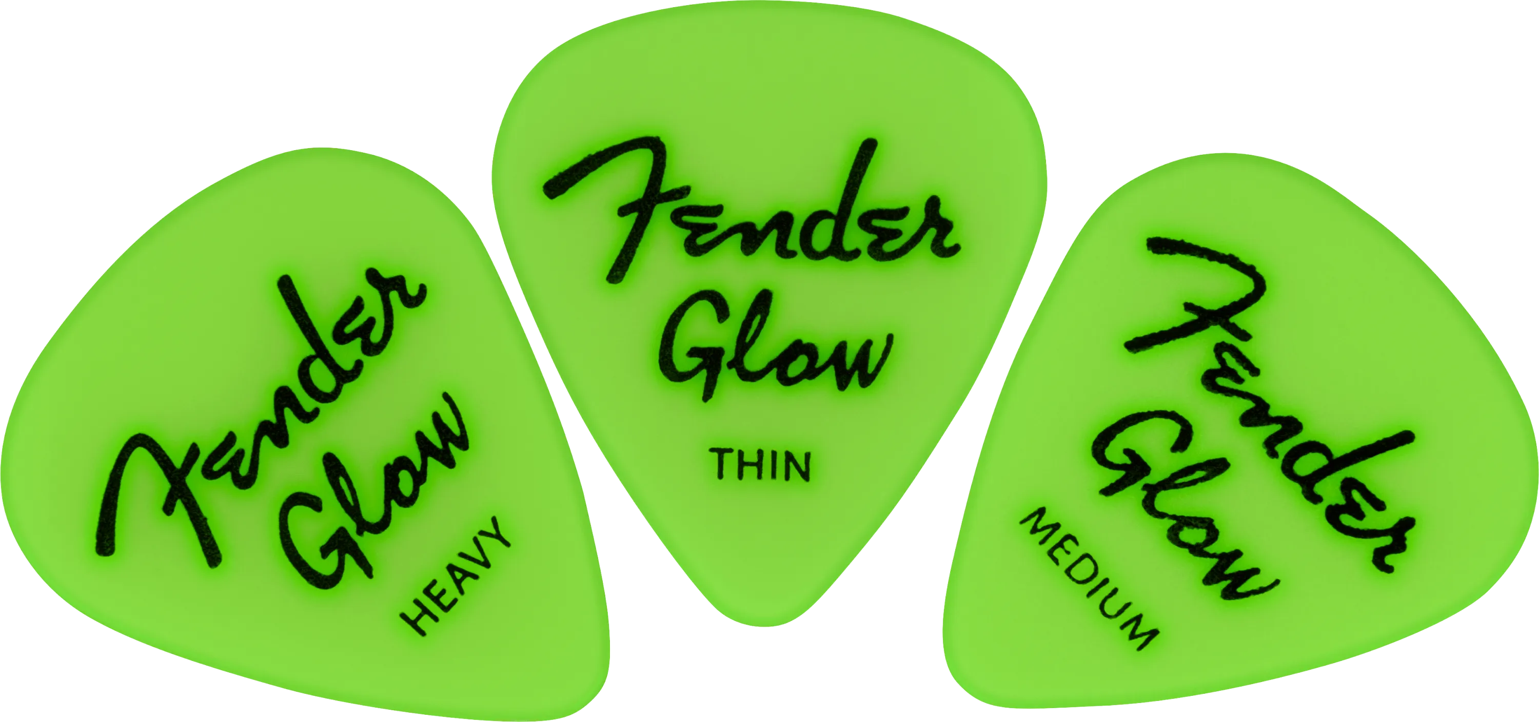 Glow In The Dark Picks - 12 Pack