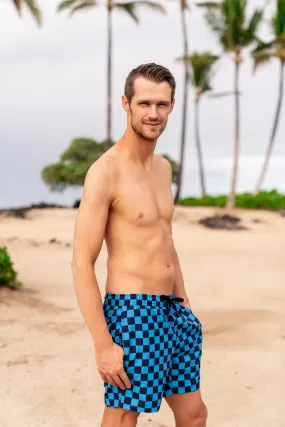 Hang Ten Men's Shorts | Blue Check