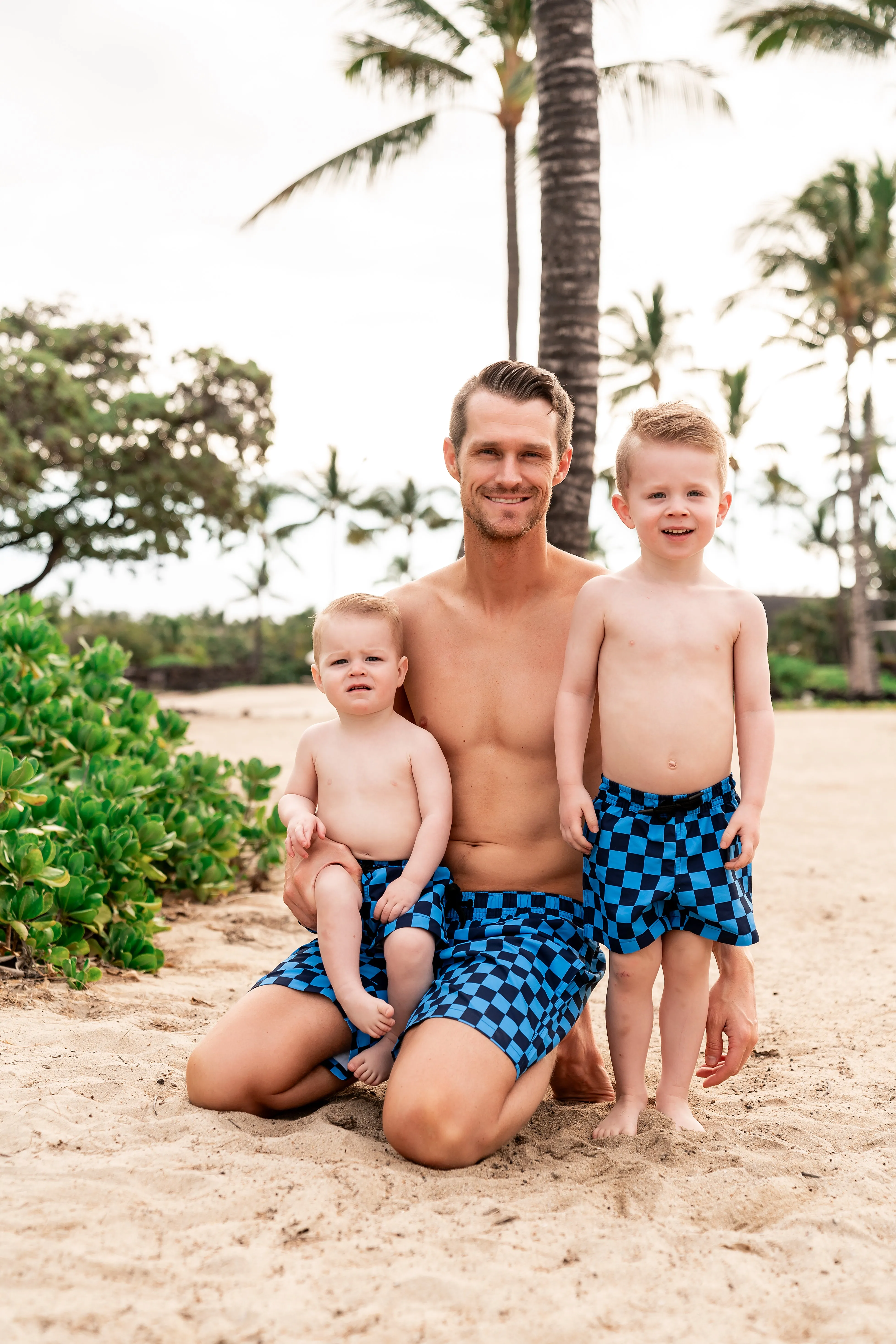 Hang Ten Men's Shorts | Blue Check