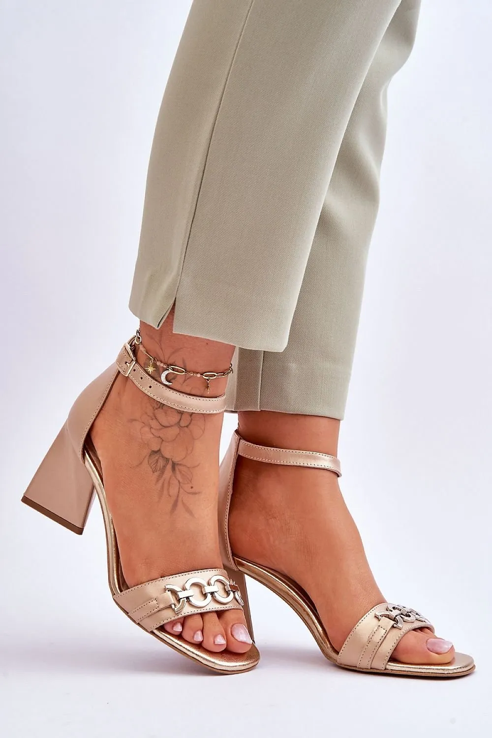 Heel sandals model 179839 Step in style