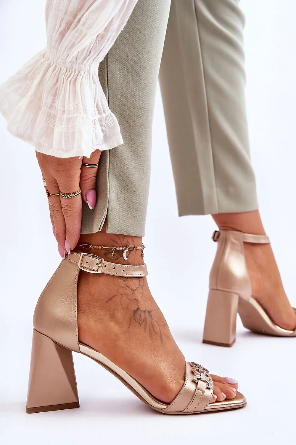Heel sandals model 179839 Step in style