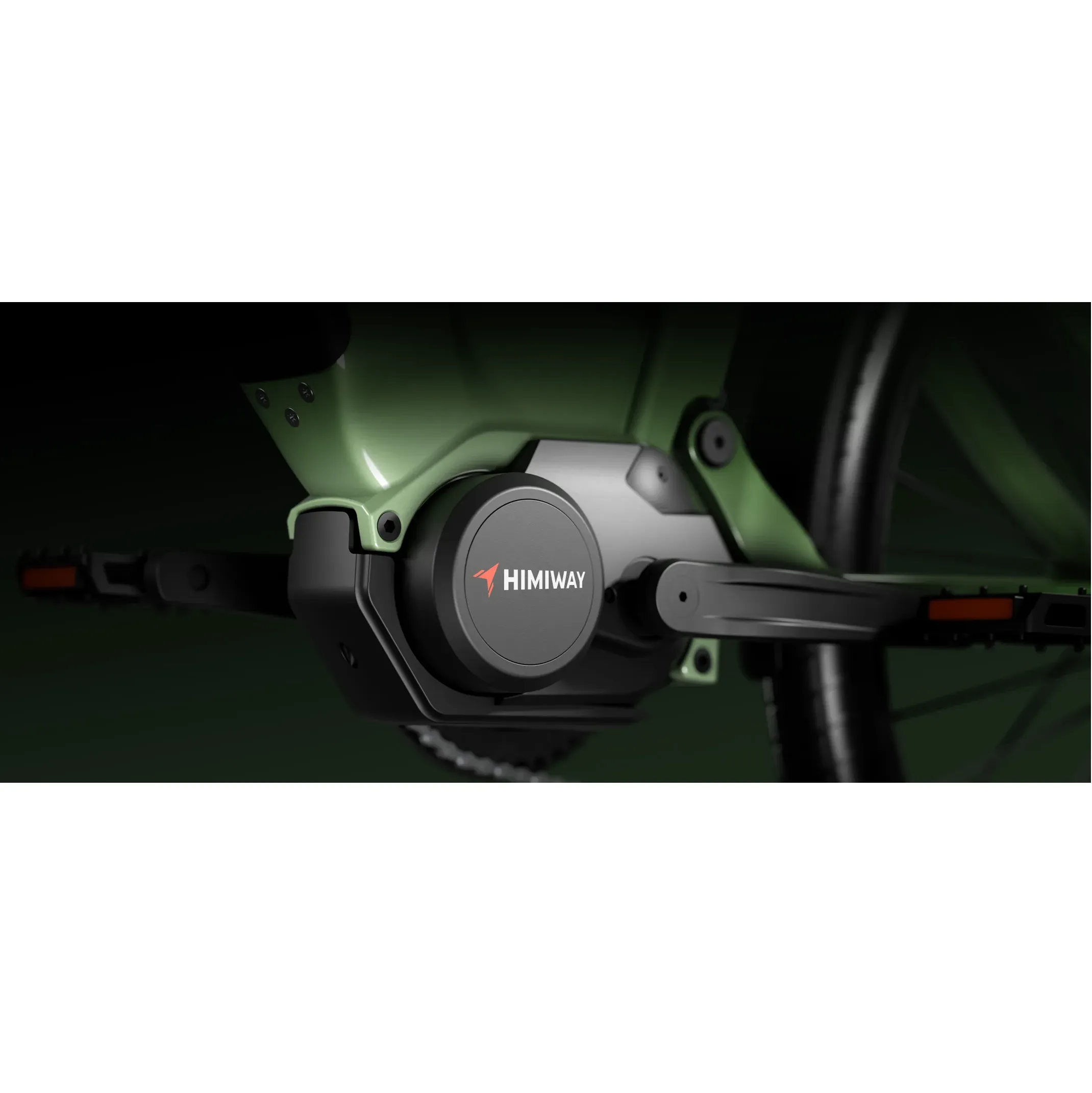 Himiway 500W 48V A7 Pro Mid Drive Commuter Step-Thru Electric Bike