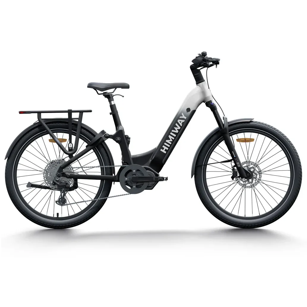 Himiway 500W 48V A7 Pro Mid Drive Commuter Step-Thru Electric Bike