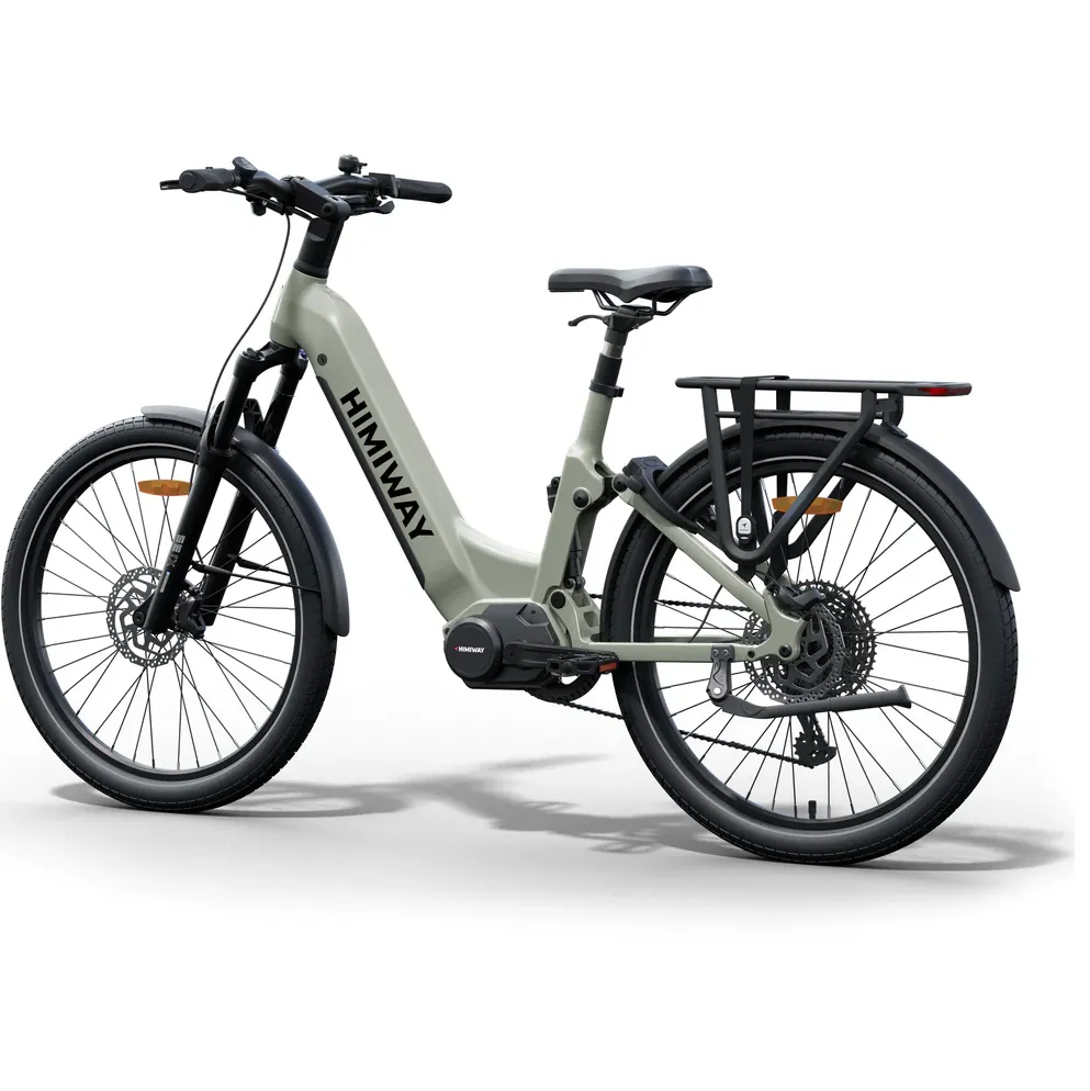 Himiway 500W 48V A7 Pro Mid Drive Commuter Step-Thru Electric Bike
