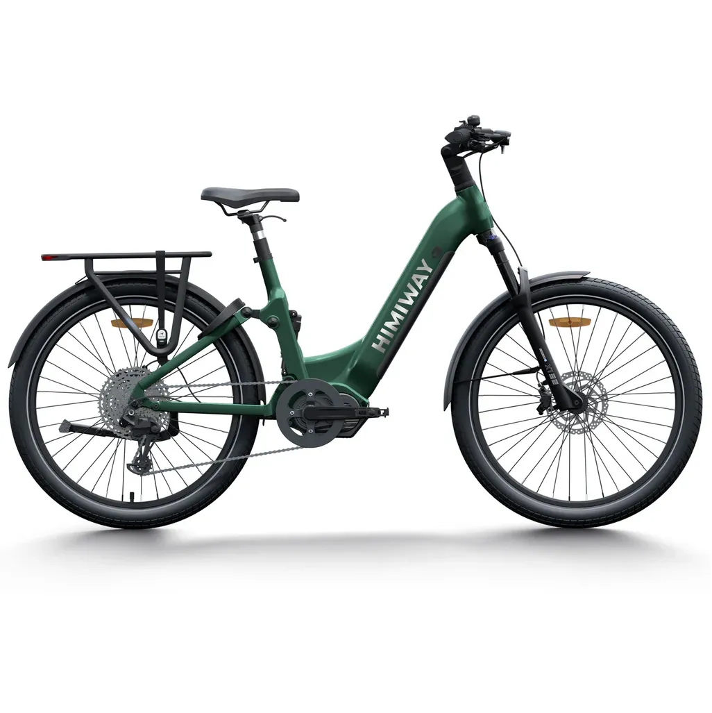 Himiway 500W 48V A7 Pro Mid Drive Commuter Step-Thru Electric Bike