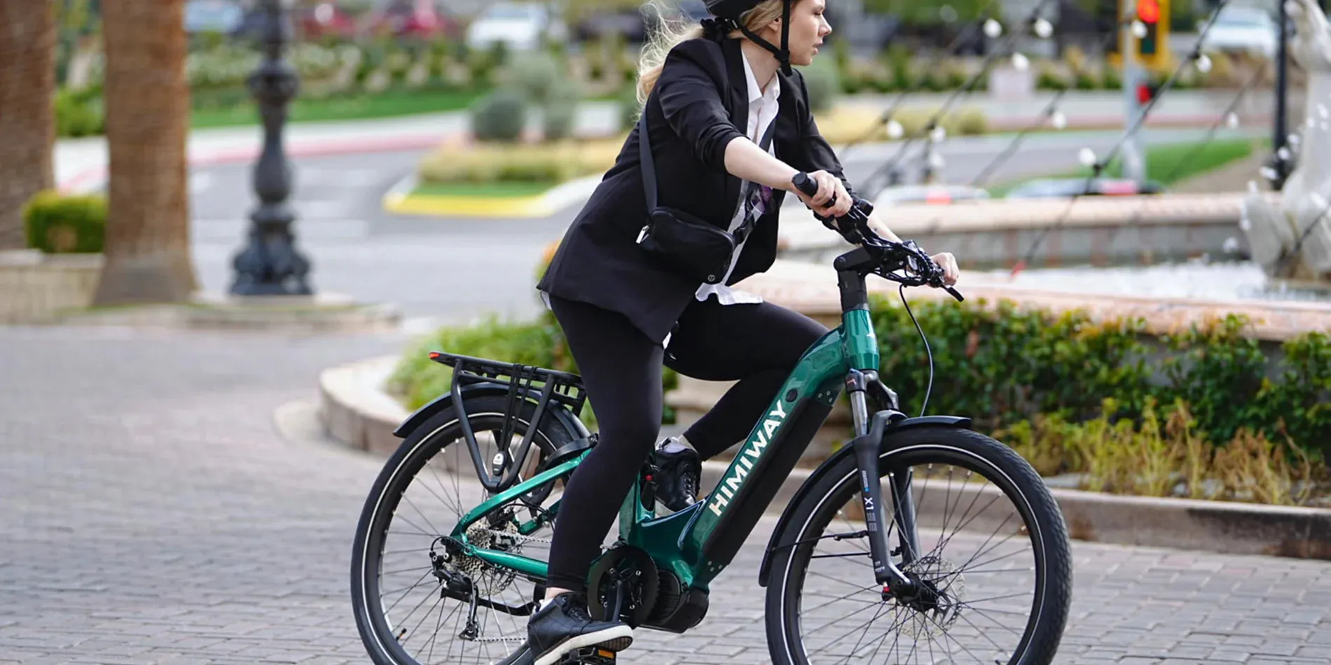 Himiway 500W 48V A7 Pro Mid Drive Commuter Step-Thru Electric Bike