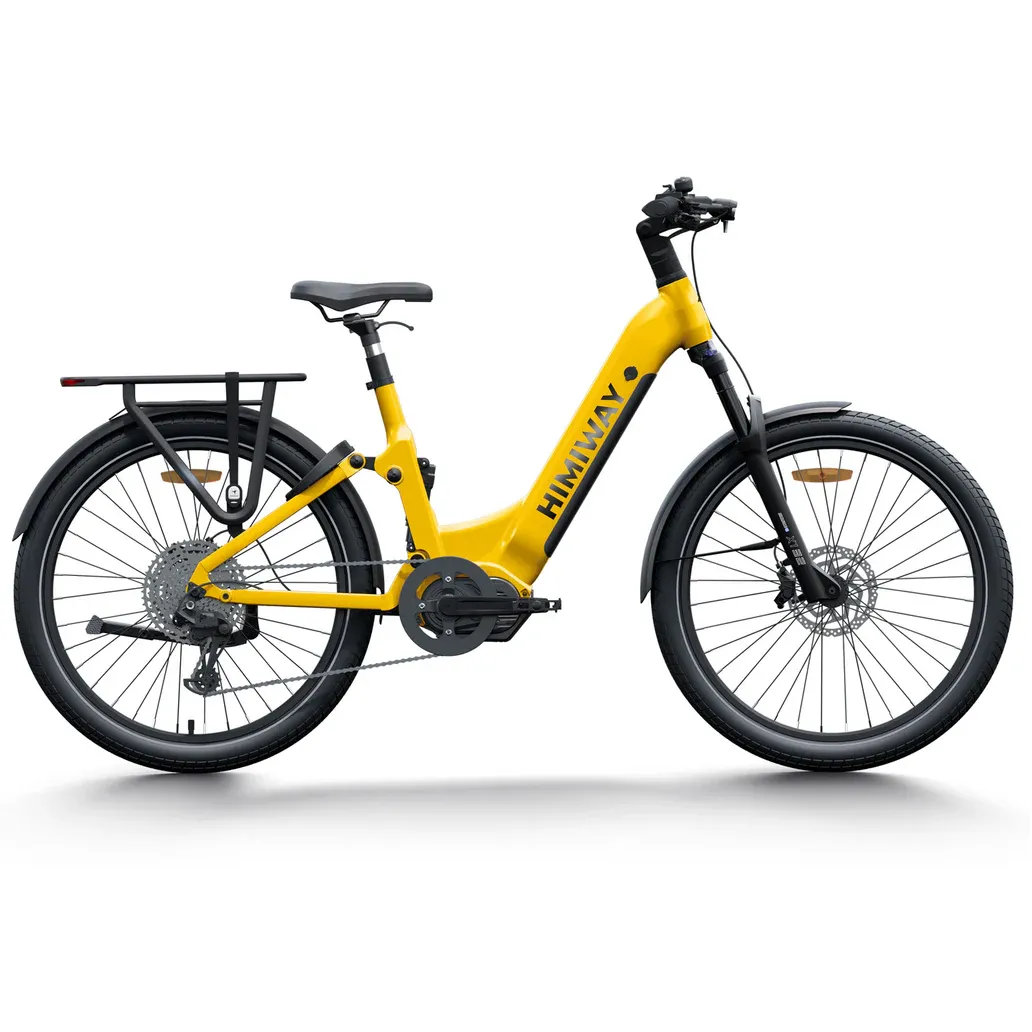 Himiway 500W 48V A7 Pro Mid Drive Commuter Step-Thru Electric Bike
