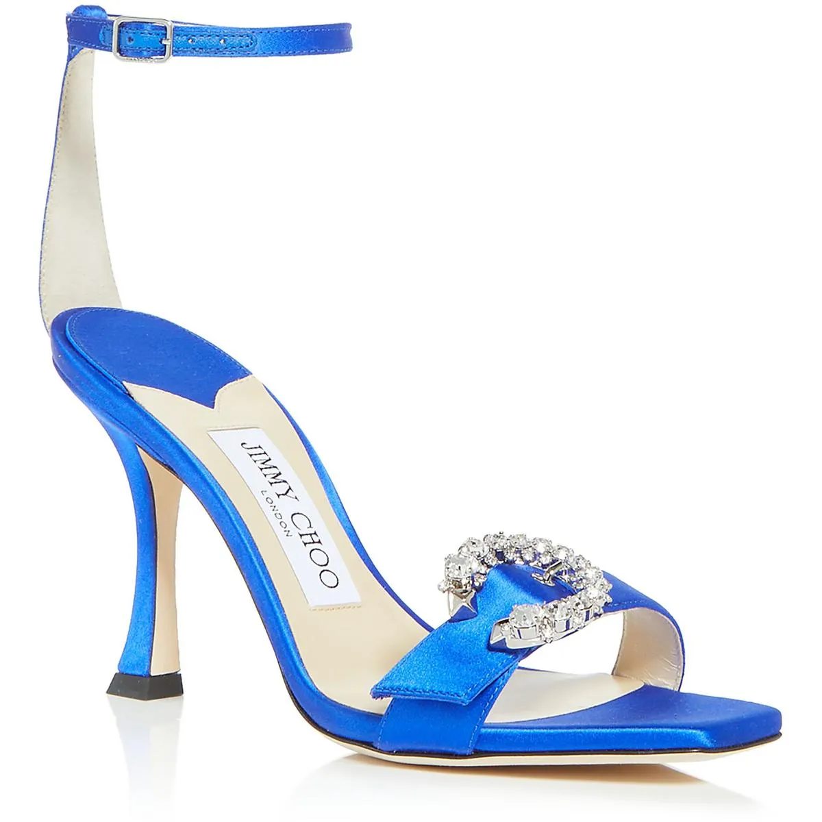 Jimmy Choo Womens Marsai 90  Ankle Strap Dressy Heels